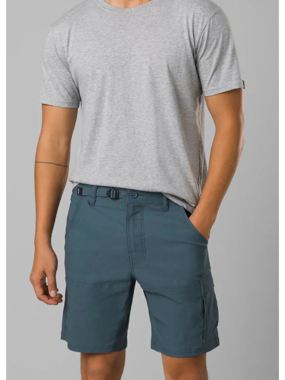Prana Men's stretch Zion Slate Blue Short
